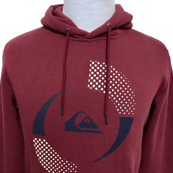 Quicksilver NWT Pullover Hooded Sweatshirt Men S - Picture 2 of 11